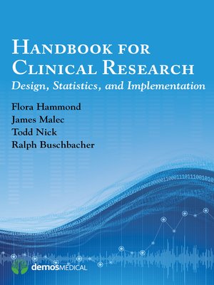 cover image of Handbook for Clinical Research